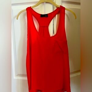 Red Sleeveless Women's Top